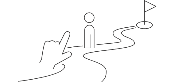 相⼿に委ねない